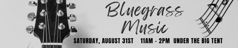 Bluegrass Music Show header - Highland County Fair - Monterey Virginia JPG