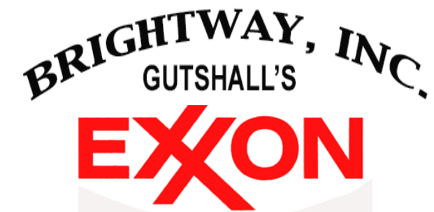 Brightway Gutshall&Brightway Gutshall's Exxon - Highland County Fair#039;s Exxon logo