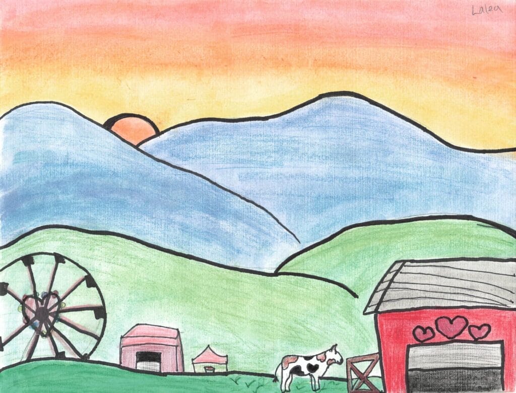 Drawing by Lalea Mullins